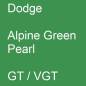 Preview: Dodge, Alpine Green Pearl, GT / VGT.